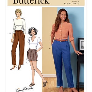 Misses&#39; Pants and Shorts - Butterick B6878