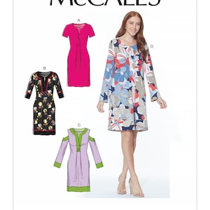 McCall&#39;s M7715 Misses&#39; Fitted Dresses
