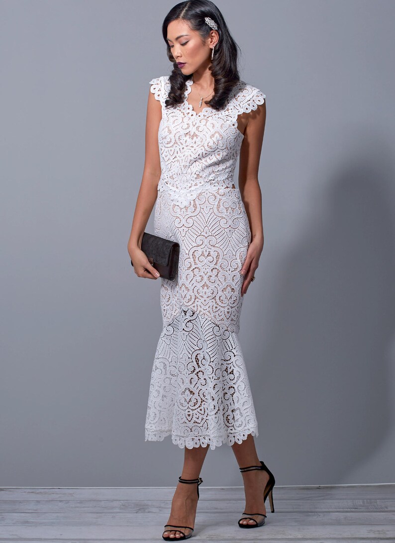 Mccall's M7928 Misses' Special Occasion Dress Etsy