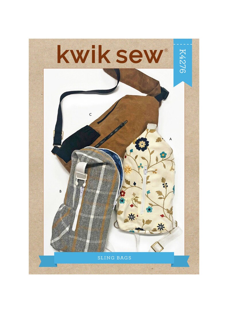 Kwik Sew K4276 Cross Body Sling Bags Etsy