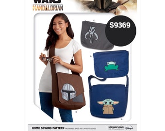 Star Wars Messenger Bags and Laptop Sleeves - Simplicity S9369