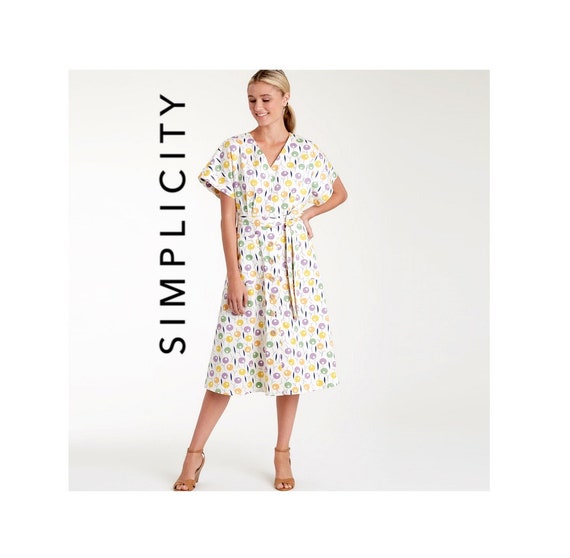 Simplicity 10502 Misses Dress Length /& Tier Variations Sewing Pattern Sz 12-20