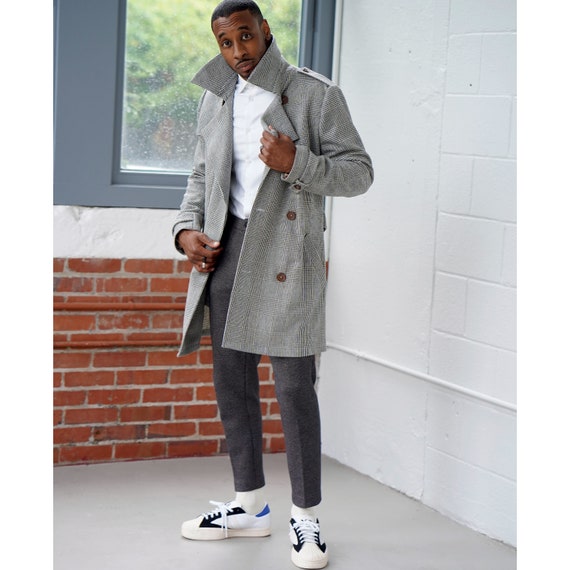 Men's Trench Coat in Two Lengths - Simplicity S9389 - Etsy