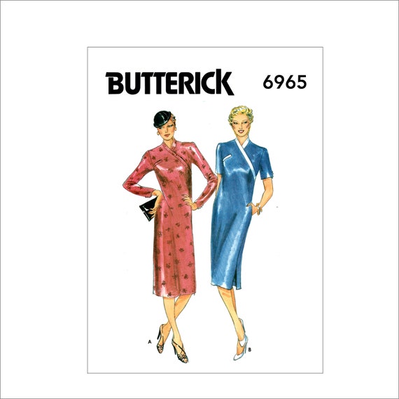 Butterick 6965 Misses Cheongsam 