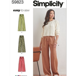 Misses&#39; Pants - Simplicity S9823