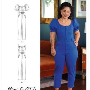 Fräulein&#39;s Jumpsuit - Einfachheit S9234