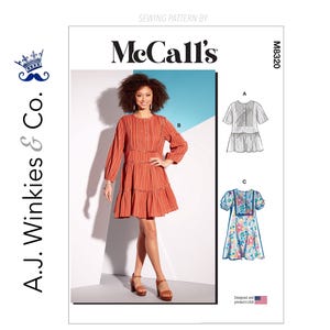 McCall's M8320 Misses' Tunic and Dresses