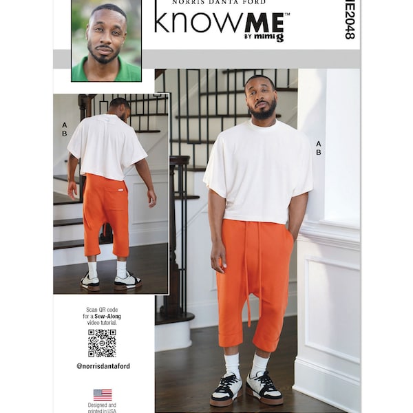 knowME M2048 Men's Knit Top and Joggers