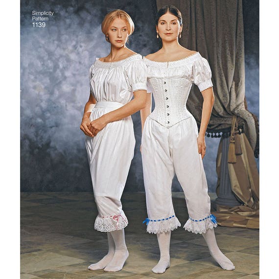 Simplicity S1139 Misses' Victorian Era/civil War Undergarments -  Canada