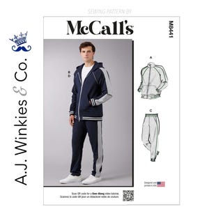 Men's Jacket and Pants - McCall's M8441