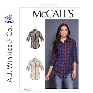 Misses’ Tops - McCall's M8027