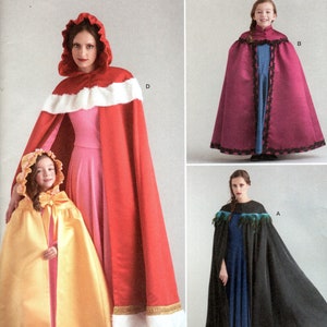Children & Misses Halloween Capes - Simplicity S9626