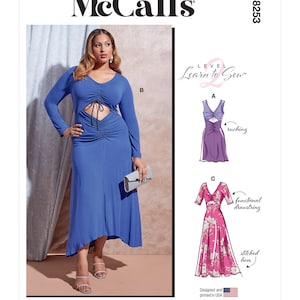 McCall's M8253 Misses' and Women's Dresses