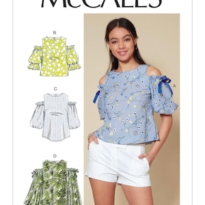 McCall's M7781 Misses'/Women's Tops