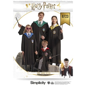 Simplicity S8723 Harry Potter™ Unisex Costumes