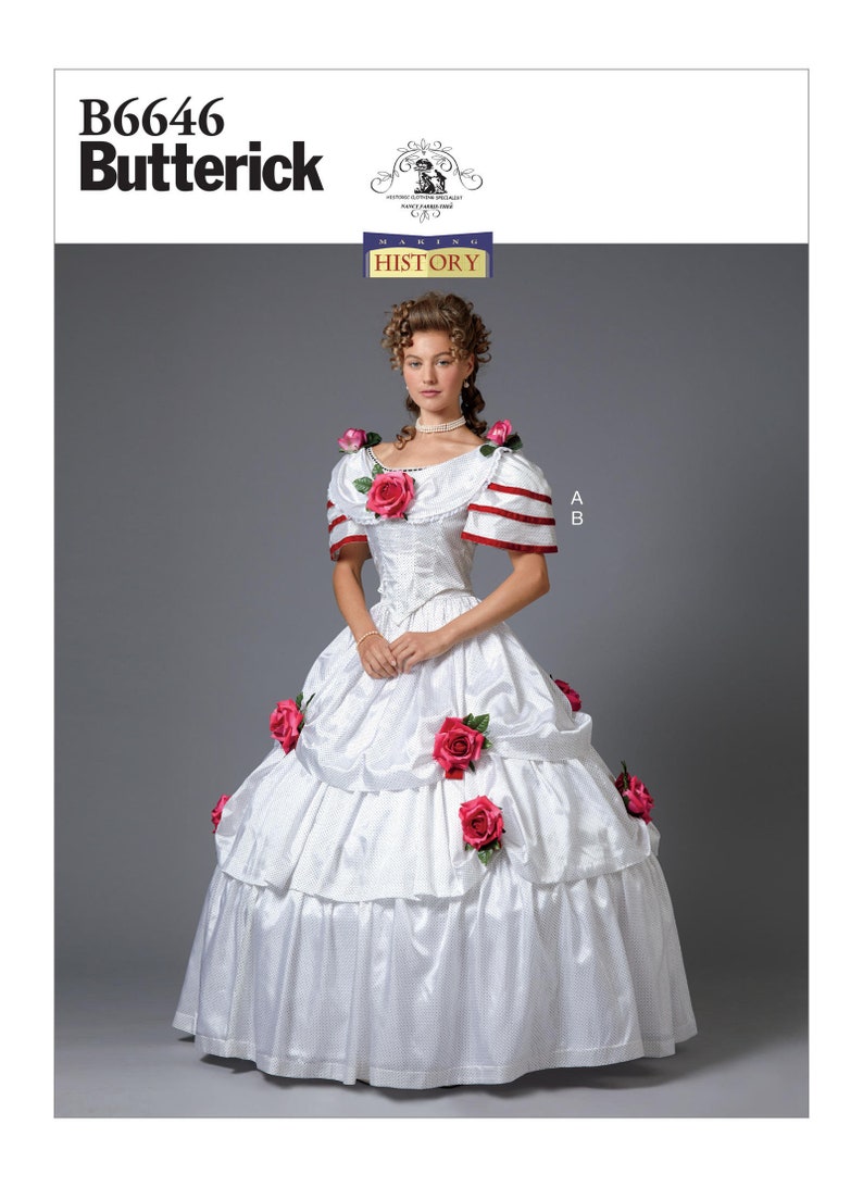 victorian era ball gown