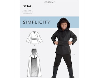 Children's Video Game Styles Fighter or Thief Costume - Simplicity S9162