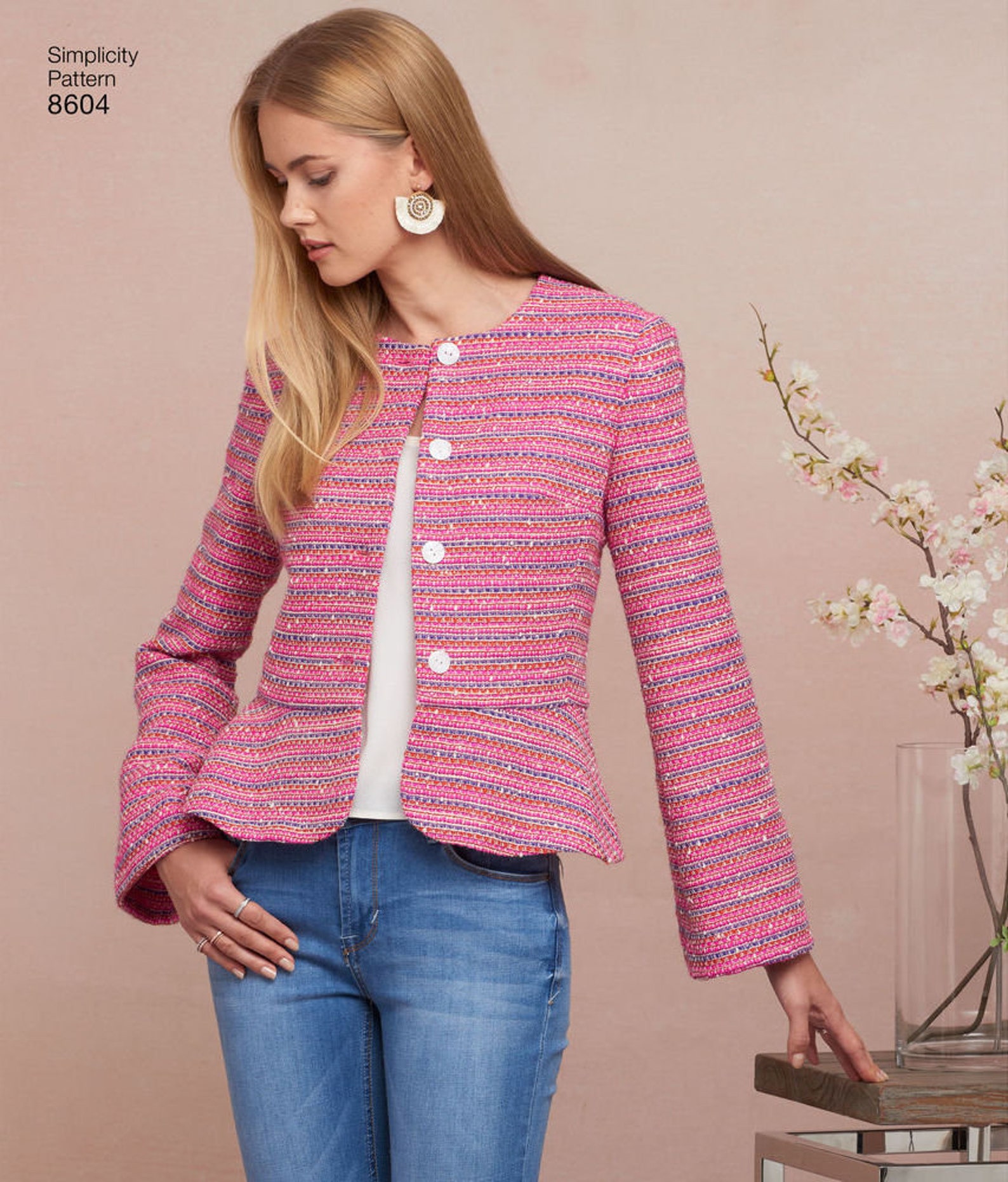 Simplicity 8604 Misses' and Petites' Jacket Etsy