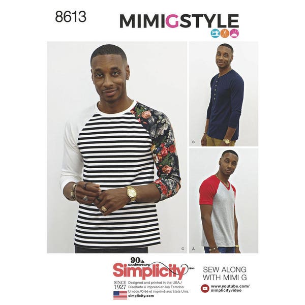 Simplicity S8613 Men's Knit Top by Mimi G Style