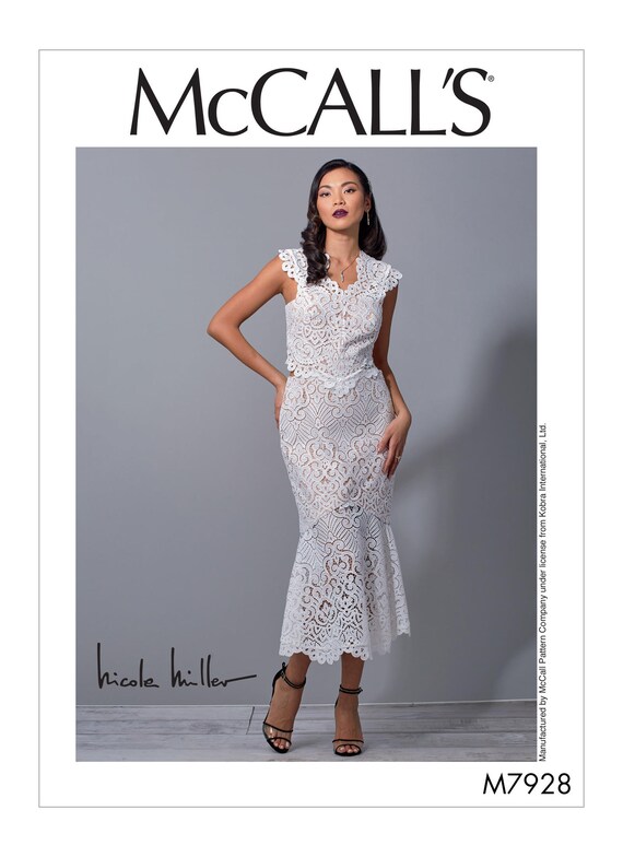 Mccall's M7928 Misses' Special Occasion Dress - Etsy
