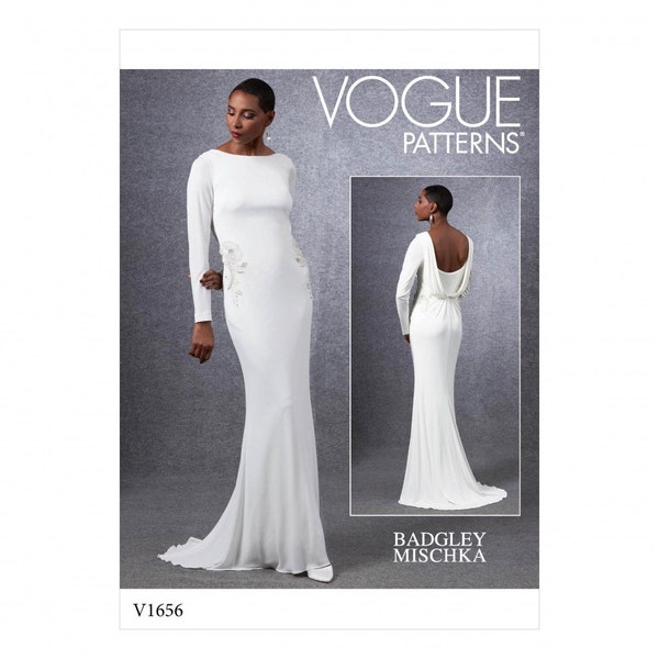 Vogue V1656 Misses' Special Occasion Dress  By: Badgley Mischka
