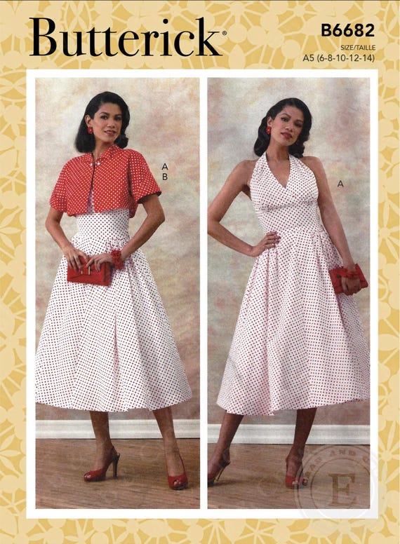 butterick retro dress Gertie's New 1950s Dress! Butterick 5882 Retro Pattern Review