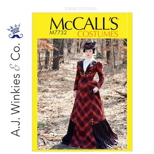 Misses’ 1890s Dress Costume  - McCall’s M7732