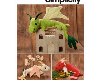 Plush Dragons - Simplicity S9363