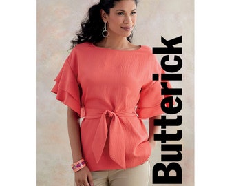 Butterick B6685 | Haut et ceinture pour femmes