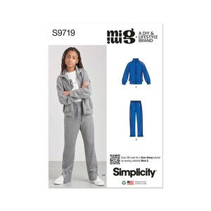 Simplicity S9719 Boys&#39; Knit Jacket and Pants by Mimi G Style