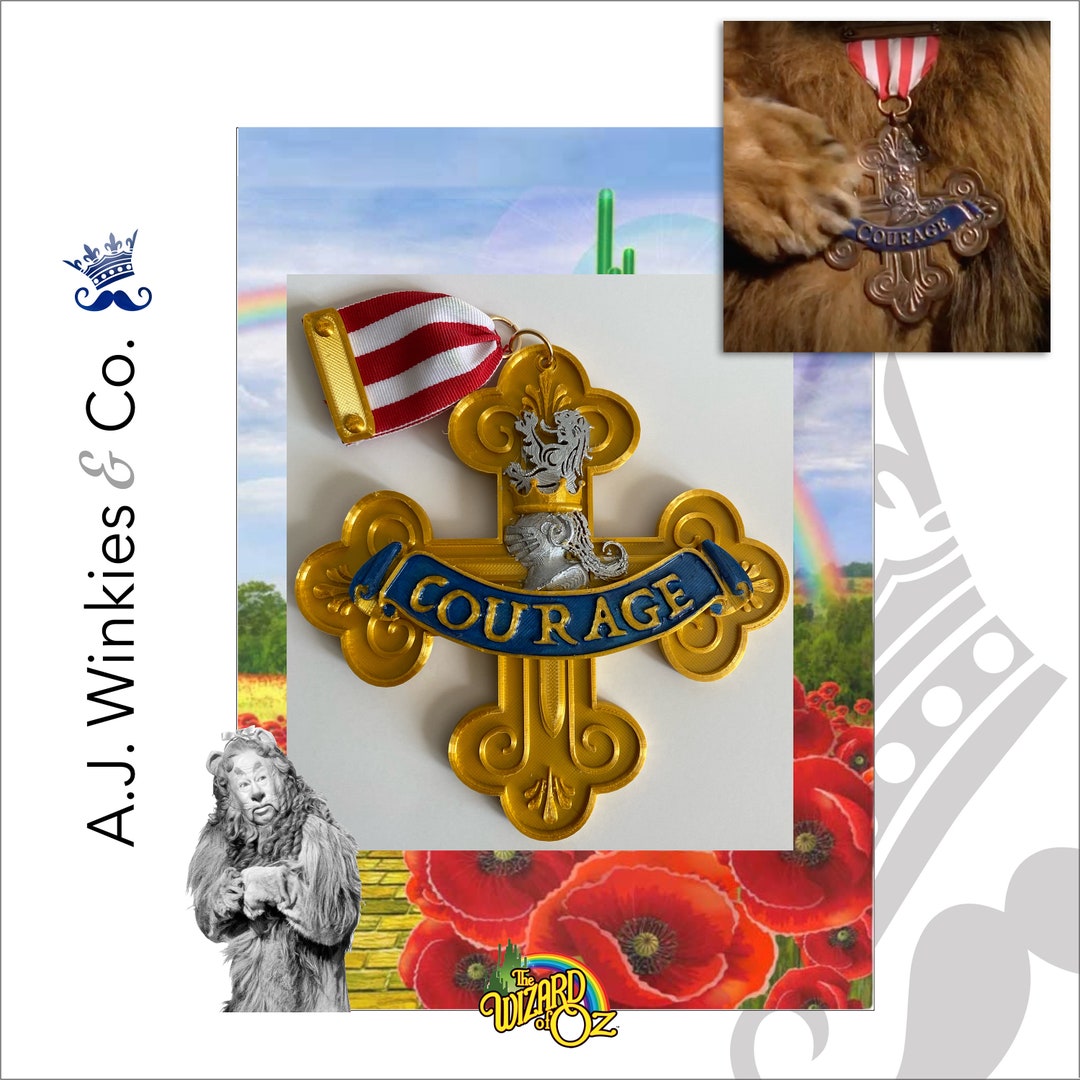 cowardly-lion-courage-medal-from-1939-wizard-of-oz-movie-made-etsy