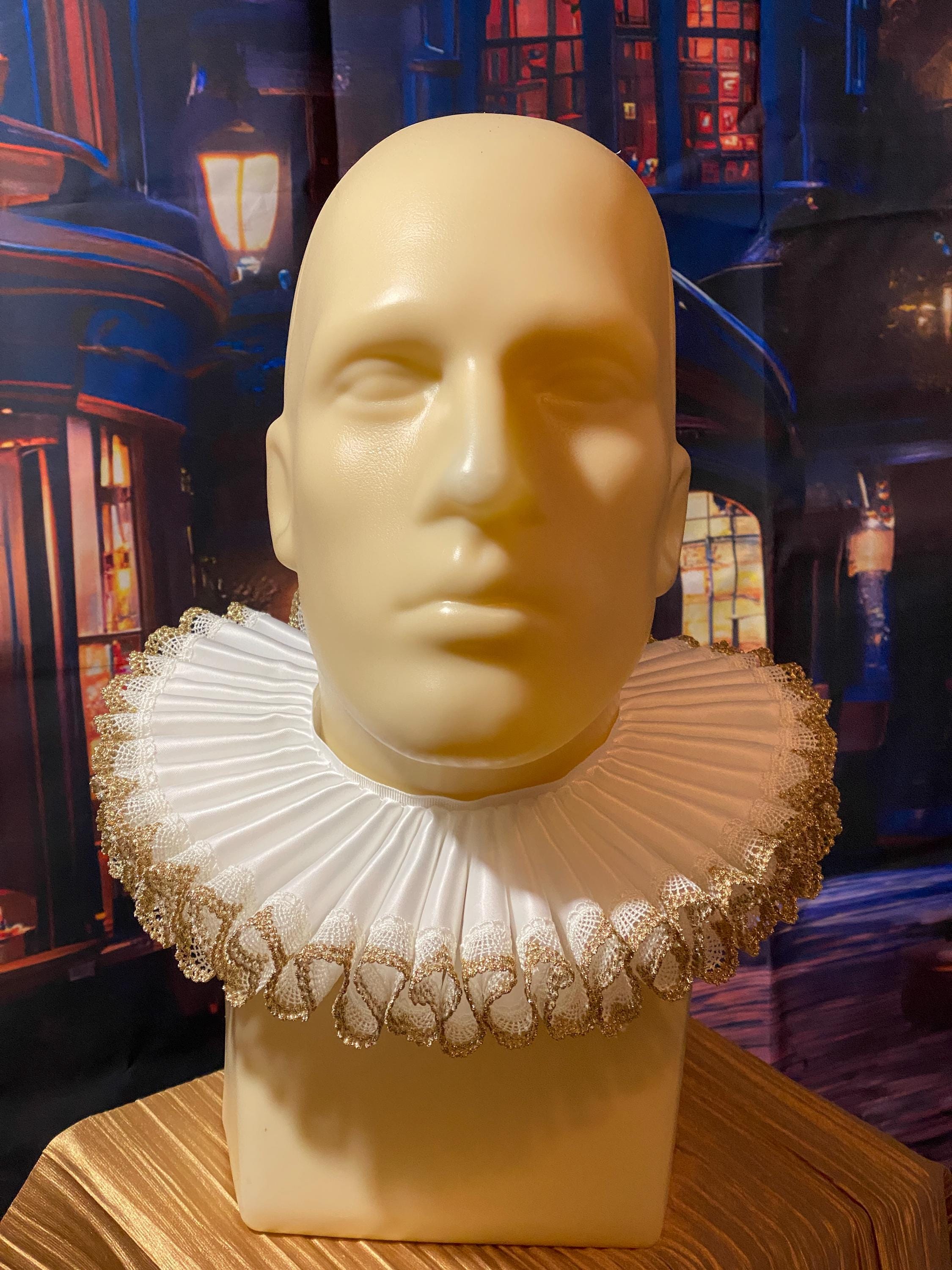 Elizabethan Ruff Kragen Mittelalter Kostüm | Verstellbarer Halskragen Für Renaissance Festivals & Cosplay