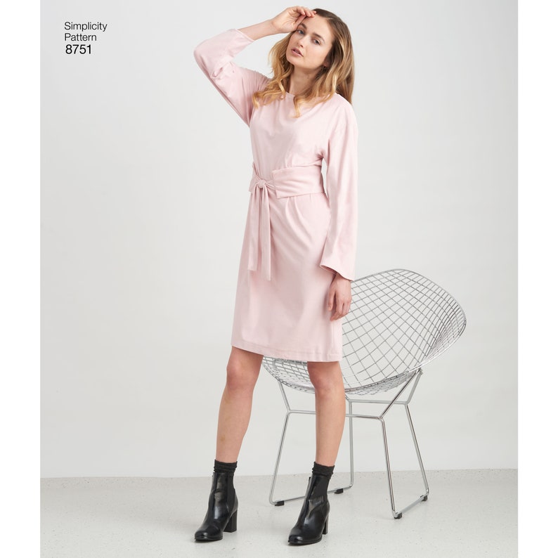 Misses' Dress With Options for Design Hacking - Simplicity 8751 - Etsy
