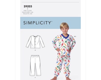 Children's/Boys' Tops, Shorts and Pants - Simplicity S9203
