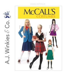 School Uniforms, Religious, Private and Chartered GIRLS Uniforms - McCalls M7141