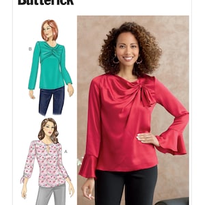 Butterick B6712 Misses&#39; Loose Fitting Top