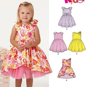 New Look 6355 Toddlers&#39; Dress with Length Variations