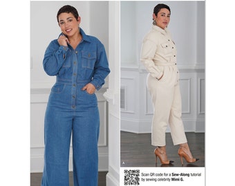 Combinaisons pour femmes Mimi G Style - Simplicité S9822