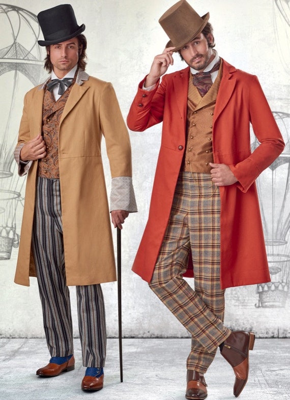 Men's Costume Circa 1881-1889 - Mccall's M8185 - Etsy