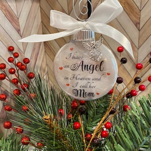 Floating Memorial Christmas Ornaments