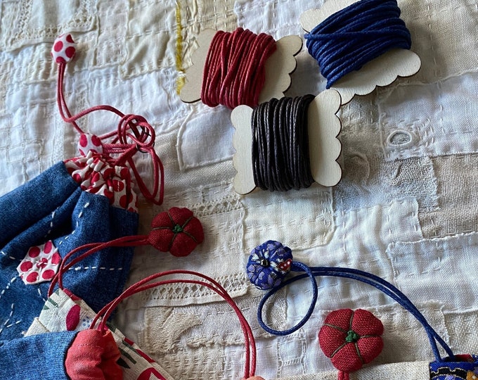 Waxed Cotton Cord - 1.5mm