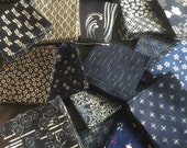 50 x 4 quot squares of Authentic Japanese Fabric