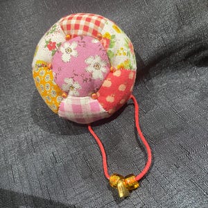 Pebble vijfhoek speldenkussenpatroon en opstrijkvilt