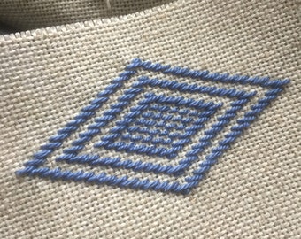 Zweigart linen for embroidery - Floba - 18ct