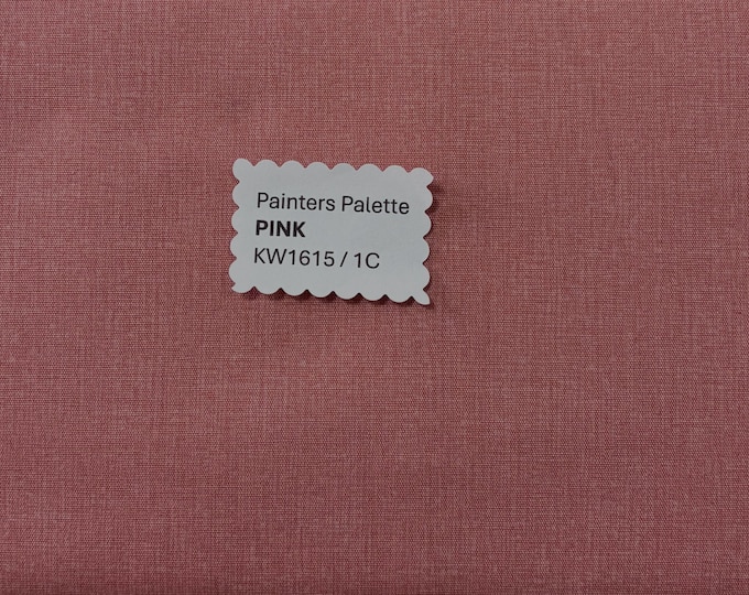 Painters Palette - PINK - Japanese Cotton - fabric by the 1/4mtr