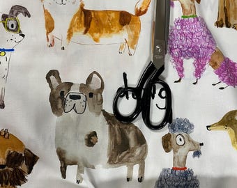 Dogs! It’s a Spectacle! Cream background