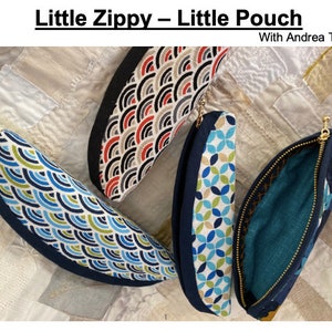 Little Zippy Bag  - Pattern - Free online Tutorial