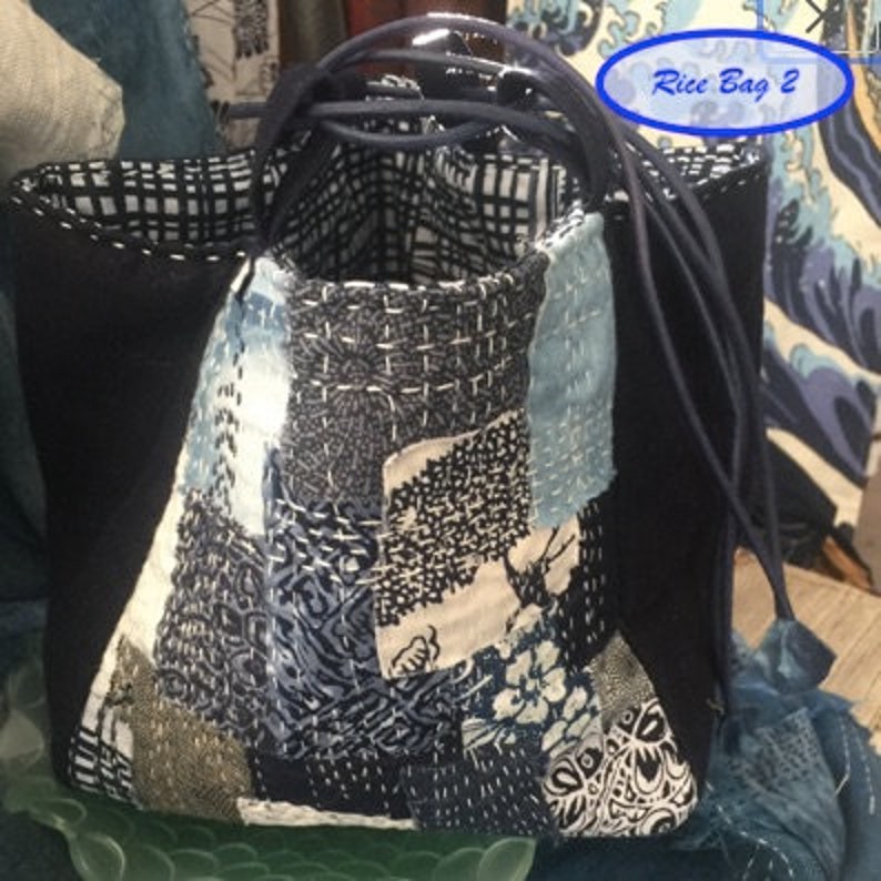 Traditional Japanese Rice Bags Various Sizes Etsy