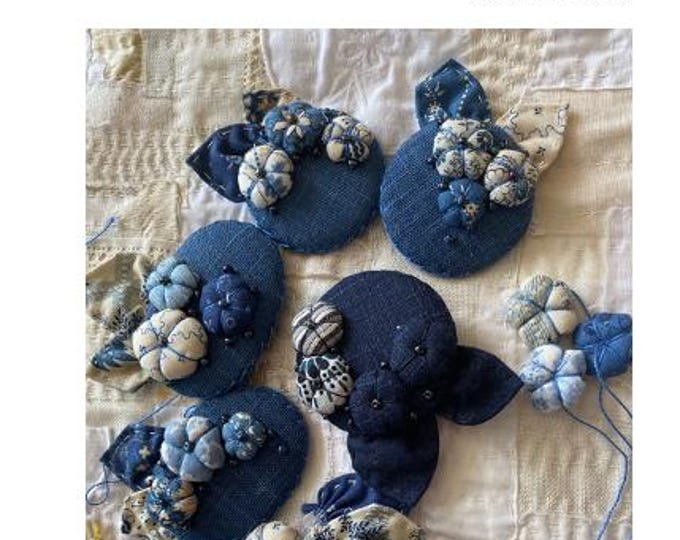 Cherry Blossom Brooches  - Pattern