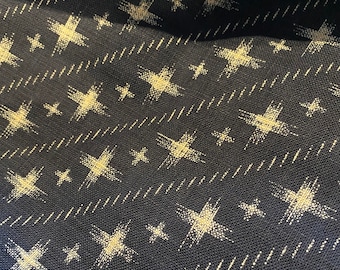 Diagonal rows of crosses with lines - fabric by the 1/4mtr